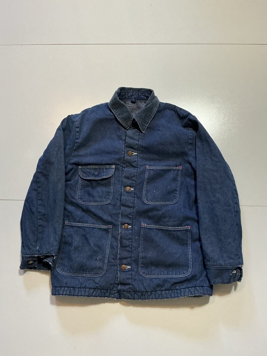 Wrangler Other - Vintage 70s Wrangler Blanket Lined Workwear Denim Chore Jean USA Made Jacket